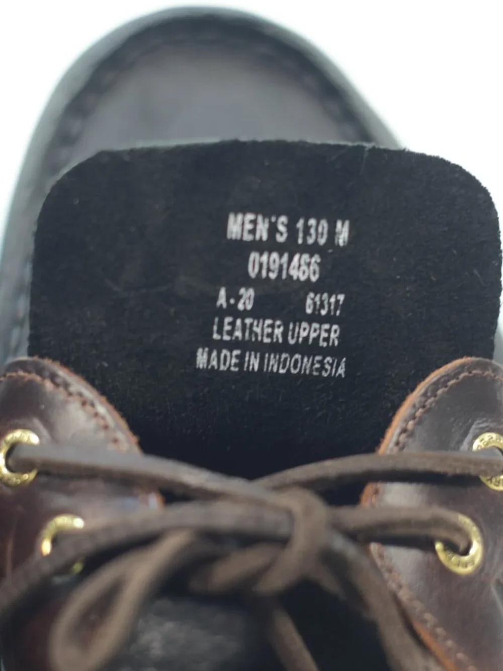 Sperry Top-Sider Authentic Original Boat Shoes two-tone black brown leather